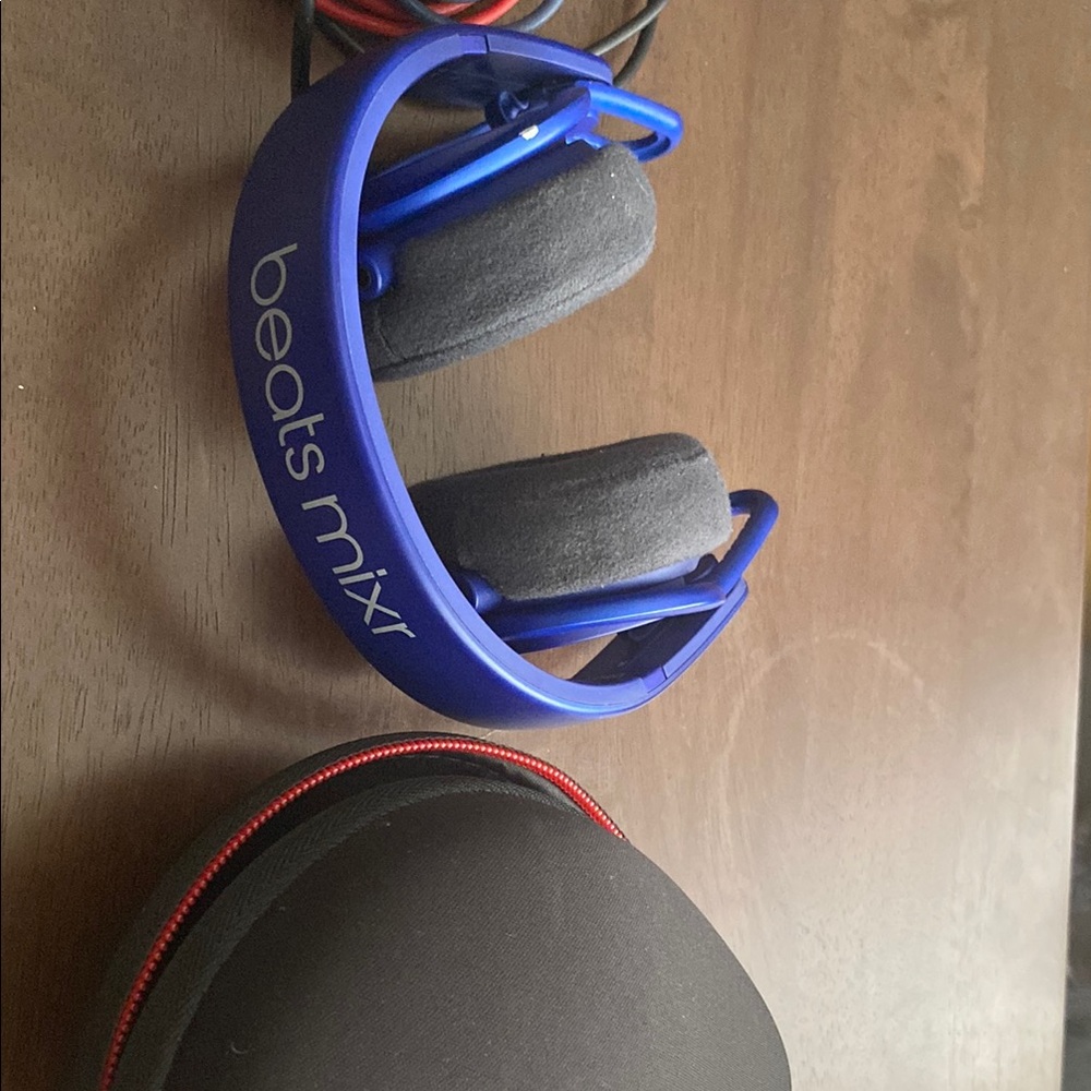 Beats by Dre Mixr On-Ear Headphones - Blue and Black